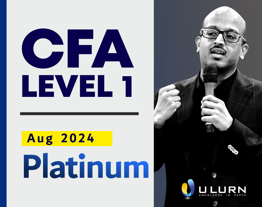 Course CFA Level 1 Course Aug 2024 Platinum ULURN.in